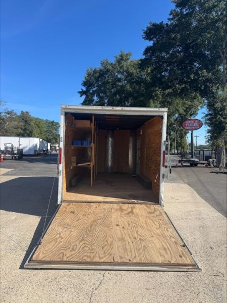 Used 2022 Cargo Craft 8.5x16 Enclosed, 7' Tall, 2-5200# Axles