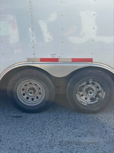Used 2022 Cargo Craft 8.5x16 Enclosed, 7' Tall, 2-5200# Axles