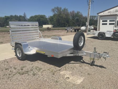 New 2027 Aluma 7210H-STG Utility Trailer