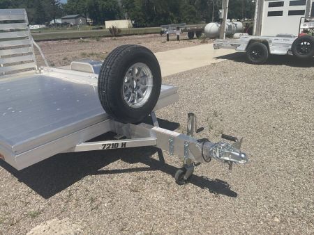 New 2027 Aluma 7210H-STG Utility Trailer