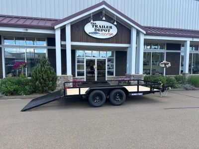 New Sure-Trac 7′ X 14′ OPEN LANDSCAPE TRAILER 7K