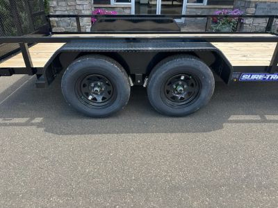 New Sure-Trac 7′ X 14′ OPEN LANDSCAPE TRAILER 7K