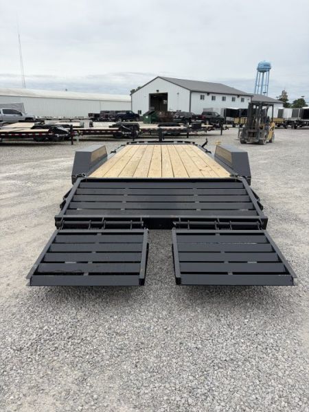 New 2026 Liberty LE14K83X17+3B8BAR (83" x 17' + 3') 15.4K Equipment Trailer w/ Mammoth Ramps