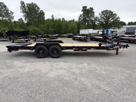 New 2026 Liberty LE14K83X17+3B8BAR (83" x 17' + 3') 15.4K Equipment Trailer w/ Mammoth Ramps
