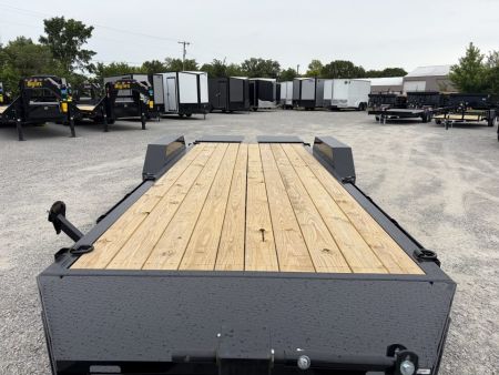 New 2026 Liberty LE14K83X17+3B8BAR (83" x 17' + 3') 15.4K Equipment Trailer w/ Mammoth Ramps