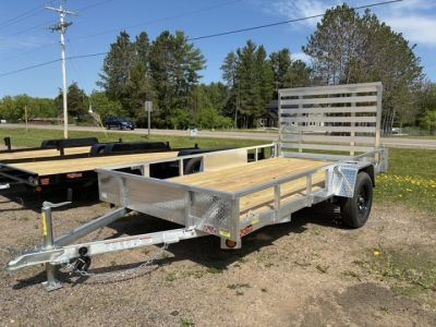 New 2027 Quality Aluminum 74  x 12' Simplicity Utility Trailer