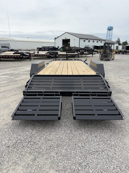 New 2026 Liberty LE14K83X17+3B8BAR (83" x 19' + 3') 15.4K Equipment Trailer w/ Mammoth Ramps