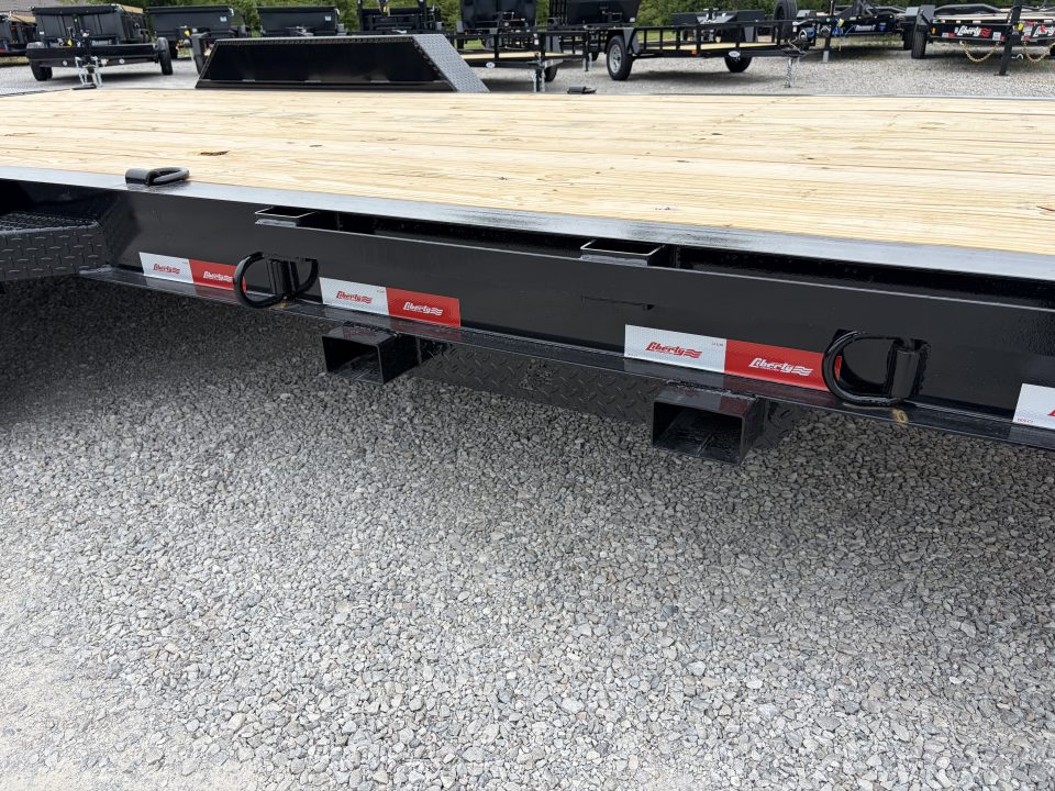 New 2026 Liberty LE14K83X17+3B8BAR (83" x 19' + 3') 15.4K Equipment Trailer w/ Mammoth Ramps