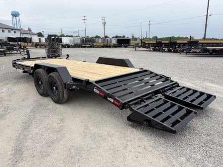 New 2026 Liberty LE14K83X17+3B8BAR (83" x 19' + 3') 15.4K Equipment Trailer w/ Mammoth Ramps