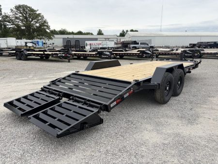 New 2026 Liberty LE14K83X17+3B8BAR (83" x 19' + 3') 15.4K Equipment Trailer w/ Mammoth Ramps