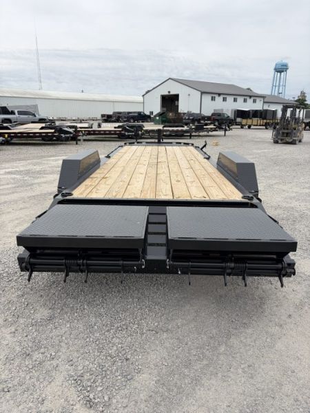 New 2026 Liberty LE14K83X17+3B8BAR (83" x 19' + 3') 15.4K Equipment Trailer w/ Mammoth Ramps