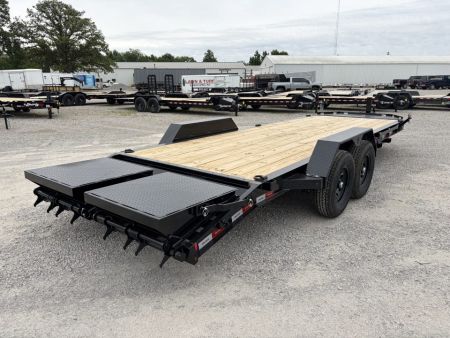 New 2026 Liberty LE14K83X17+3B8BAR (83" x 19' + 3') 15.4K Equipment Trailer w/ Mammoth Ramps