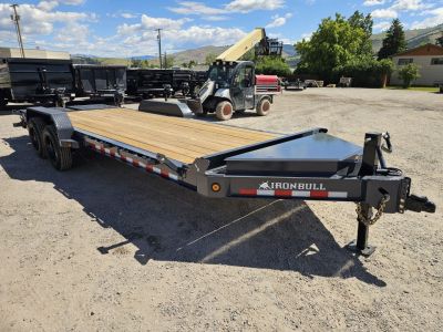 New 2026 Iron Bull 83x22 16k Equipment Trailer