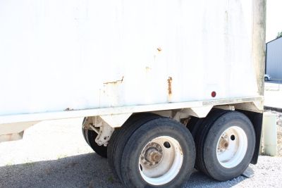 Used 1985 Construction Trailer Specialists HOPPER BOTTOM Equipment Trailer