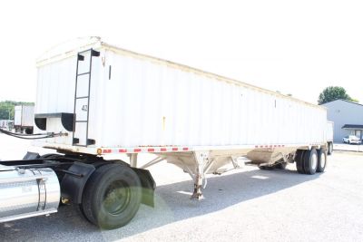 Used 1987 Construction Trailer Specialists HOPPER BOTTOM Equipment Trailer