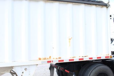 Used 1987 Construction Trailer Specialists HOPPER BOTTOM Equipment Trailer