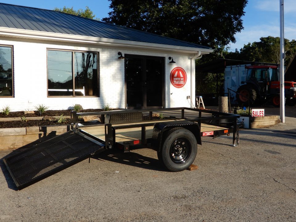 New 2027 Currahee 5x8' Landscape, Removable Ramp Gate, 12" Rail
