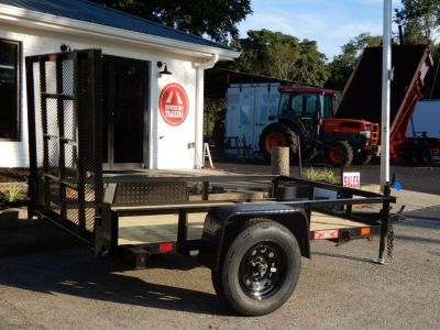 New 2027 Currahee 5x8' Landscape, Removable Ramp Gate, 12" Rail