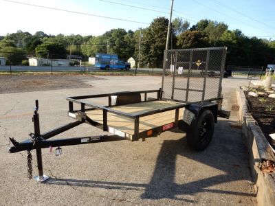 New 2027 Currahee 5x8' Landscape, Removable Ramp Gate, 12" Rail