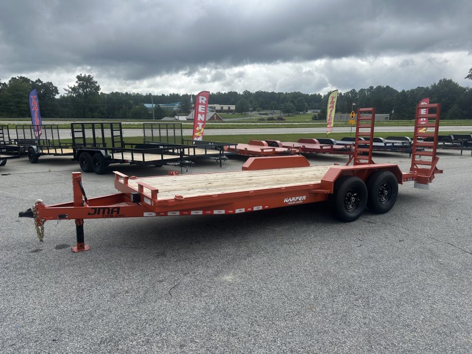 2026 7×20 Equipment Flatbed Trailer photo 3