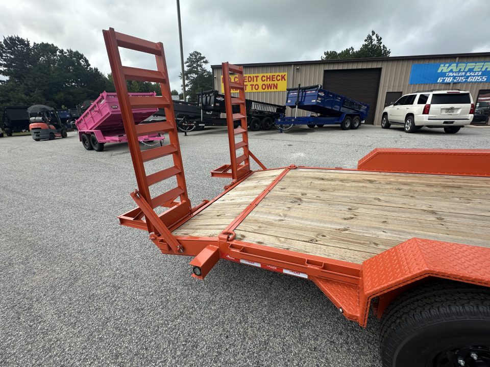 2026 7×20 Equipment Flatbed Trailer photo 7