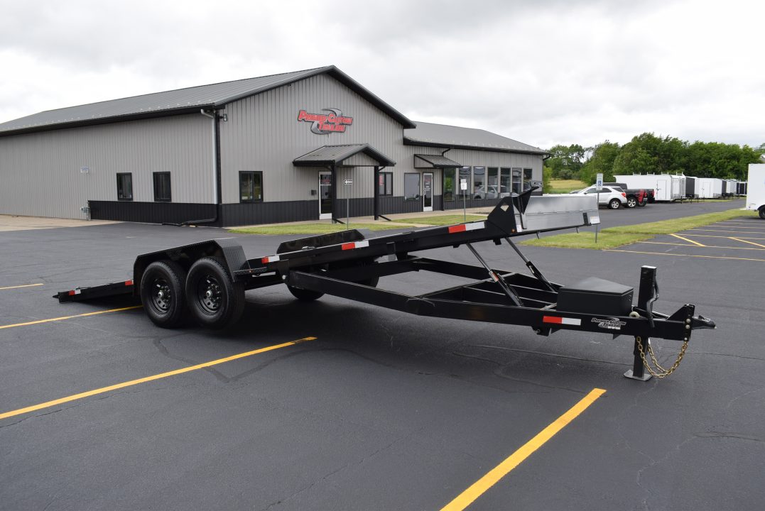 New 2027 BND Trailers 7x24 14K Power Tilt Equipment Equipment Trailer