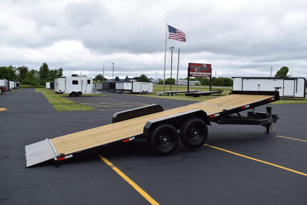 New 2027 BND Trailers 7x24 14K Power Tilt Equipment Equipment Trailer