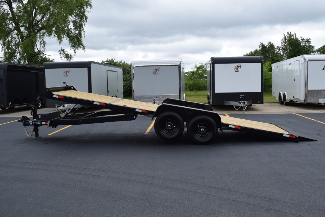 New 2027 BND Trailers 7x24 14K Power Tilt Equipment Equipment Trailer