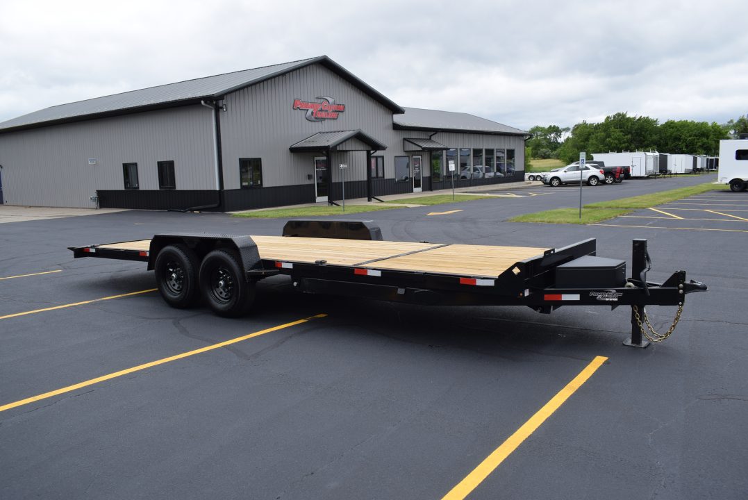 New 2027 BND Trailers 7x24 14K Power Tilt Equipment Equipment Trailer