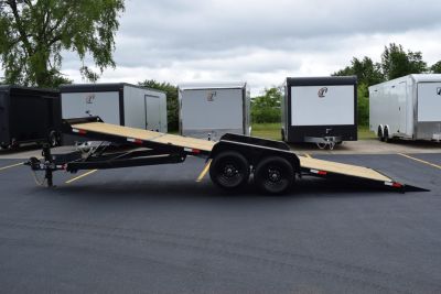 New 2027 BND Trailers 7x24 14K Power Tilt Equipment Equipment Trailer