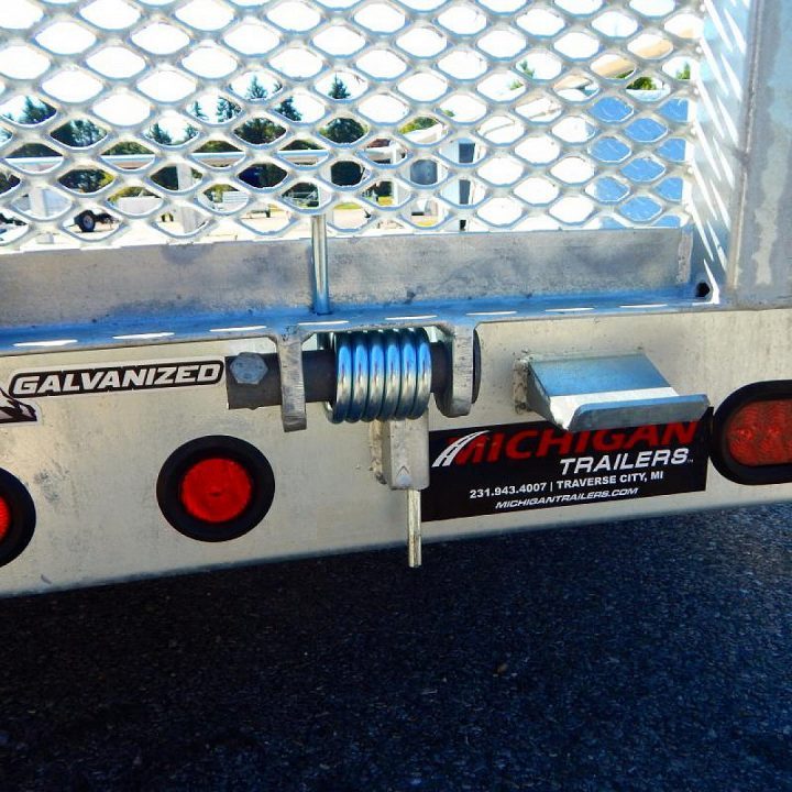 New 2023 Silver Mountain Trailers 5 x 8 Low Side Aluminum Utility Trailer 3K Utility Trailer