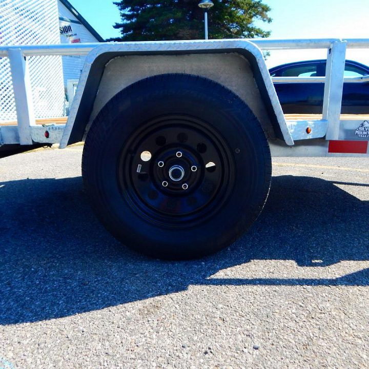 New 2023 Silver Mountain Trailers 5 x 8 Low Side Aluminum Utility Trailer 3K Utility Trailer