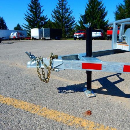 New 2023 Silver Mountain Trailers 5 x 8 Low Side Aluminum Utility Trailer 3K Utility Trailer