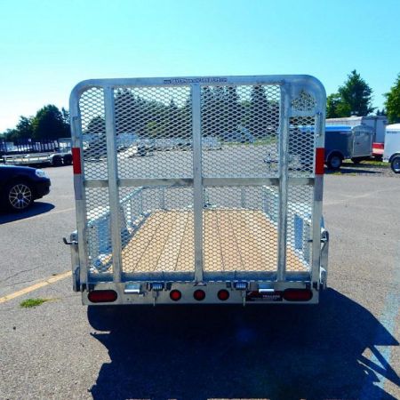 New 2023 Silver Mountain Trailers 5 x 8 Low Side Aluminum Utility Trailer 3K Utility Trailer