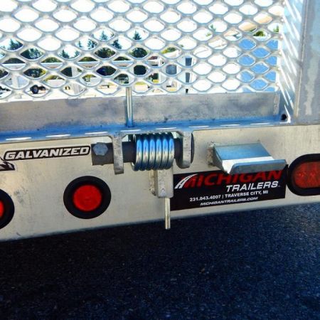 New 2023 Silver Mountain Trailers 5 x 8 Low Side Aluminum Utility Trailer 3K Utility Trailer