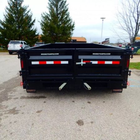 New 2026 Midsota 82 x 14 Versa Dump 15.4K BP Scissor Dump Trailer