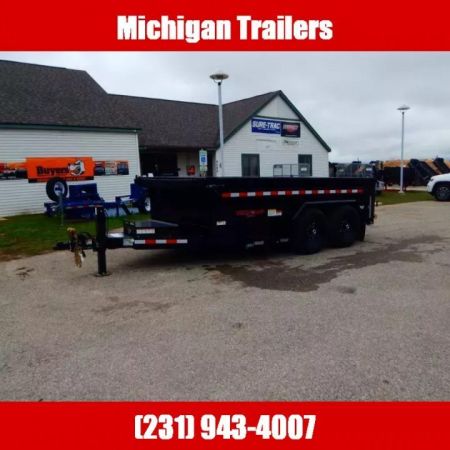 New 2026 Midsota 82 x 14 Versa Dump 15.4K BP Scissor Dump Trailer