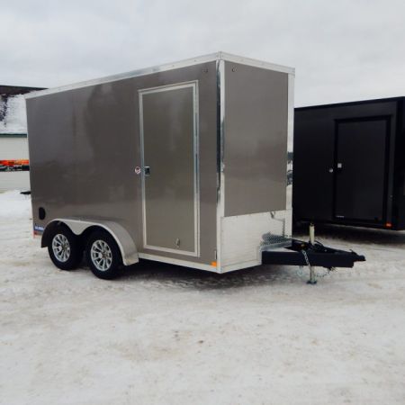 New 2026 Sure-Trac 7X12 7K PRO-SERIES V-NOSE 7' Cargo / Enclosed Trailer