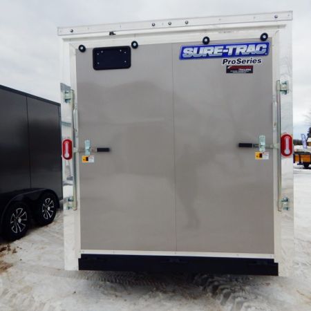 New 2026 Sure-Trac 7X12 7K PRO-SERIES V-NOSE 7' Cargo / Enclosed Trailer