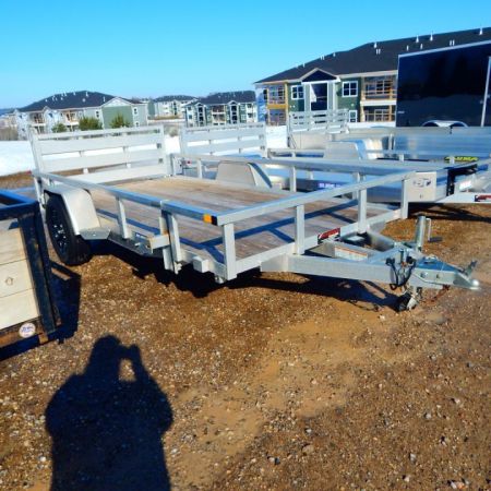 Used 2025 Sure-Trac 6X12 3.5K AL TUBE TOP Utility Trailer