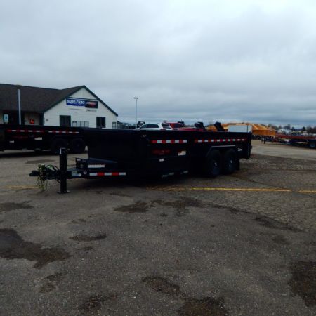 New 2025 Midsota 82X16 VERSA DUMP 15.4K BP SCISSOR Dump Trailer