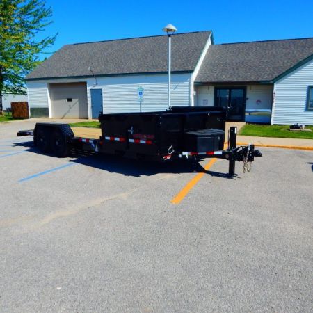 New 2026 Midsota 83 x 21 (16+5) Combo Dump Tilt 15.4K Dump Trailer