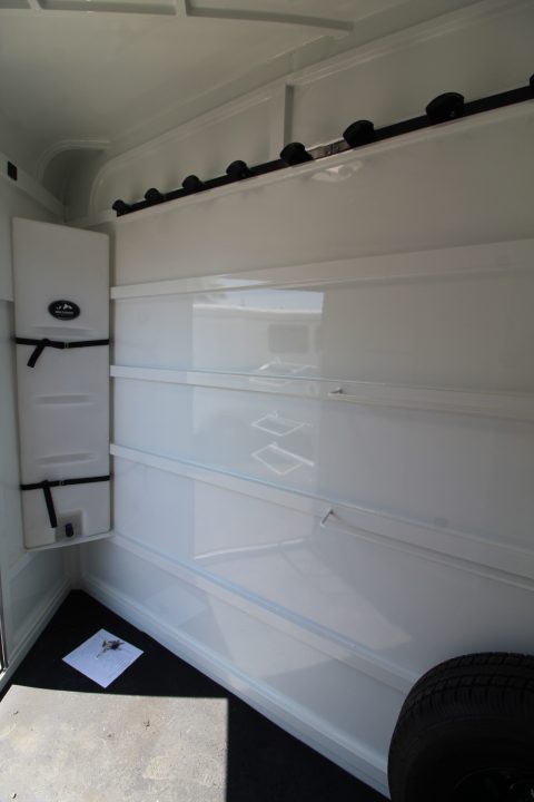New 2027 Thuro-Bilt Liberty Extra Tall - Large Adjustable Stalls - 3 Horse Trailer - Swing out saddle rack