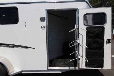 New 2027 Thuro-Bilt Liberty Extra Tall - Large Adjustable Stalls - 3 Horse Trailer - Swing out saddle rack