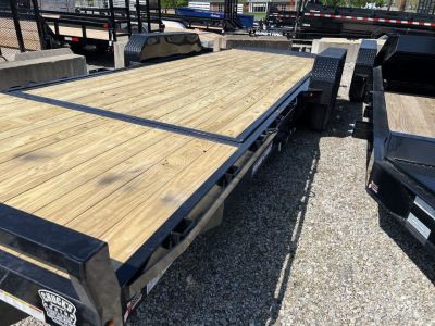 New 2026 Sure-Trac 7 X 18 + 4 Tilt Bed Equipment 14K Tilt Trailer