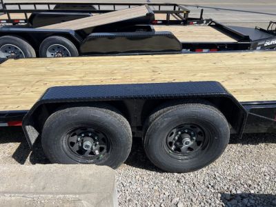 New 2026 Sure-Trac 7 X 18 + 4 Tilt Bed Equipment 14K Tilt Trailer