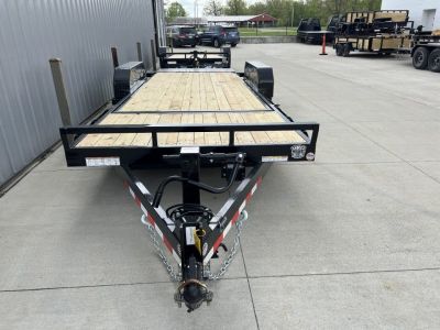 New 2026 Sure-Trac 7 X 16 + 4 Tilt Bed Equipment 14K Tilt Trailer