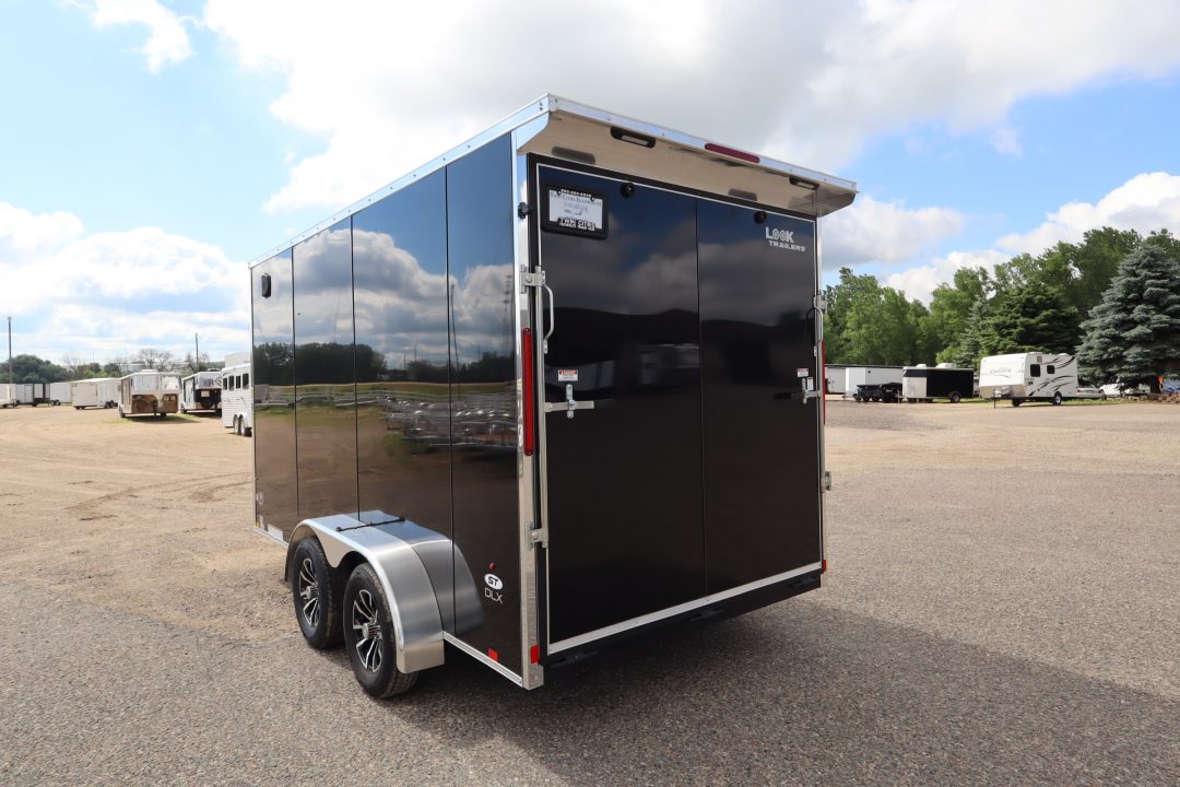 New 2026 Look Trailers DLX Flat Top Cargo / Enclosed Trailer