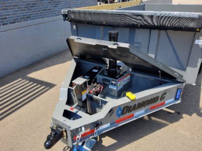 New 2026 Diamond C Trailers LPT208 Dump Trailer