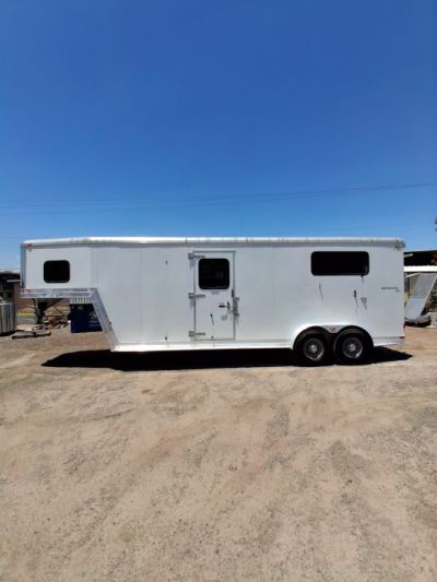 Used 2004 Kiefer Manufacturing 2+1 GOOSENECK Horse Trailer